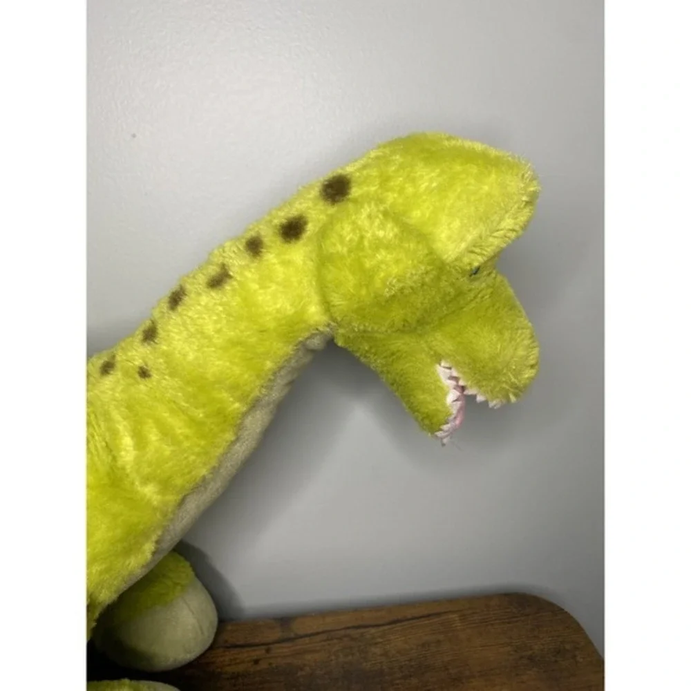 Build a Bear green spotted brachiosaurus‎ BAB plush exclusive soft dinosaur